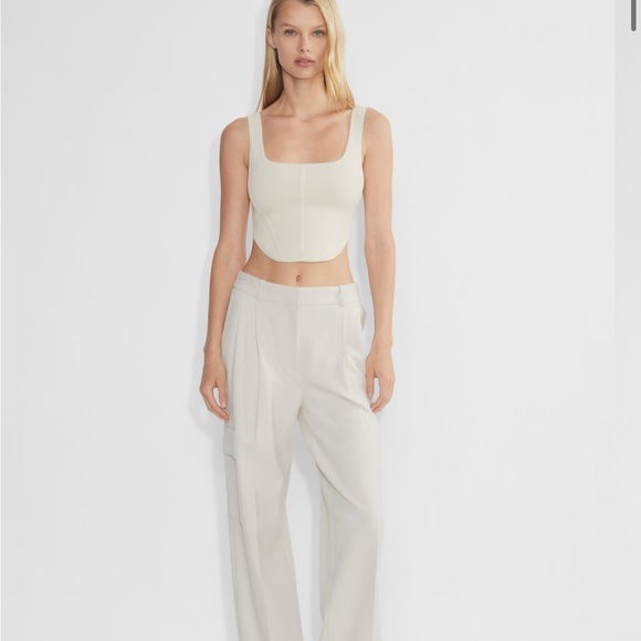 Aritzia Babaton Sculpt Knit Bustier Tank - Picture 1 of 5